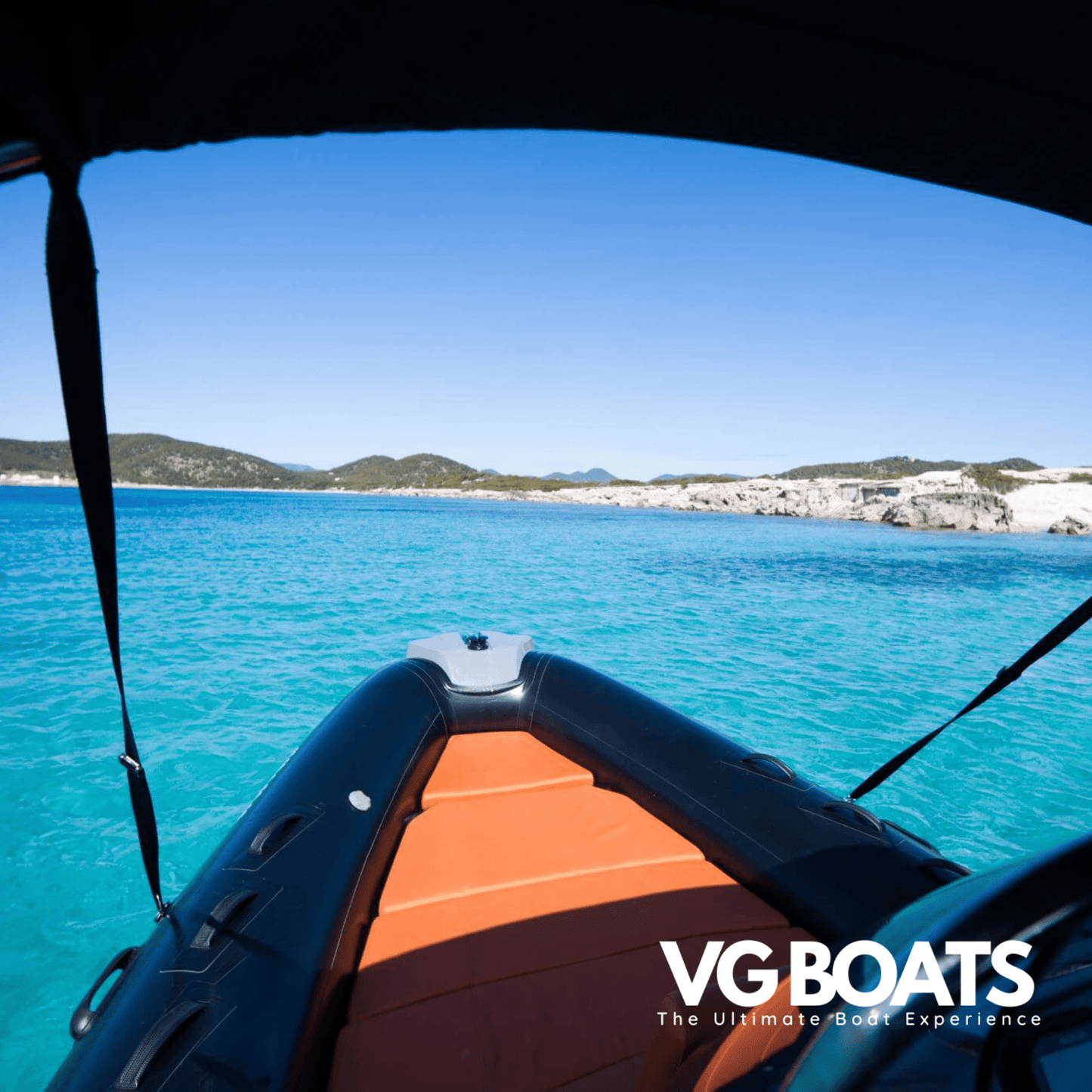 BRIG 650 - Yachts Ibiza, Front Deck View