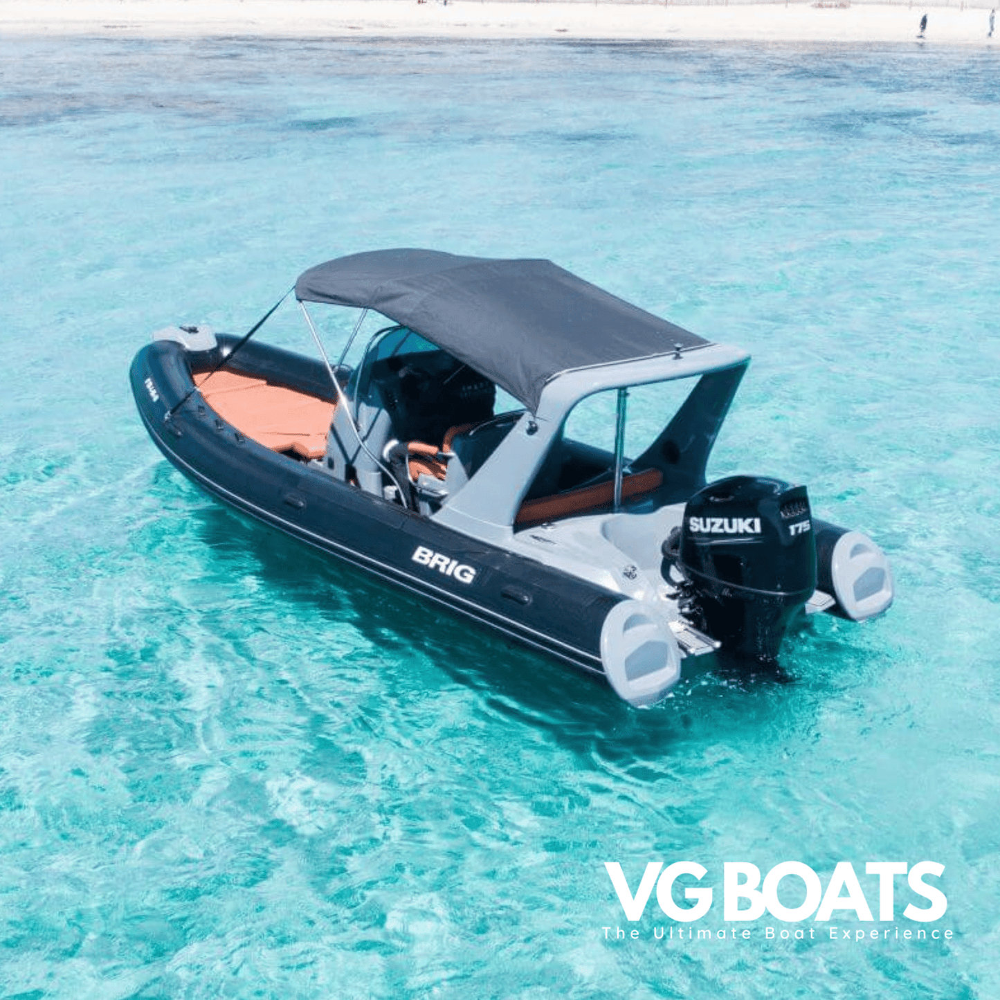 BRIG 650 - Yachts Ibiza, Left Back Side View