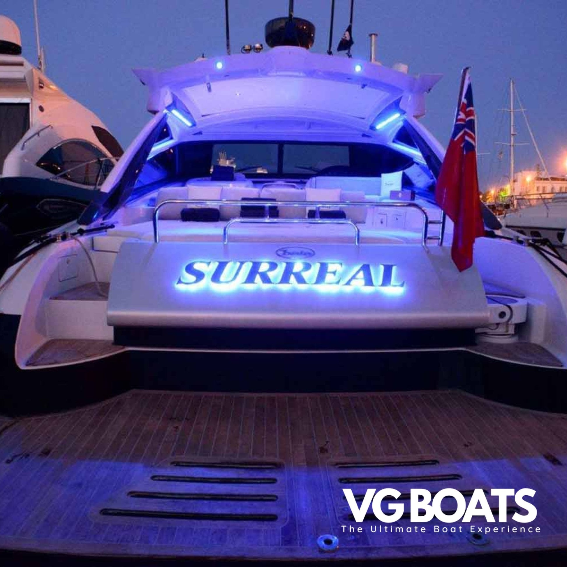 Baia Aqua 54 - Yachts Ibiza, Living Room View