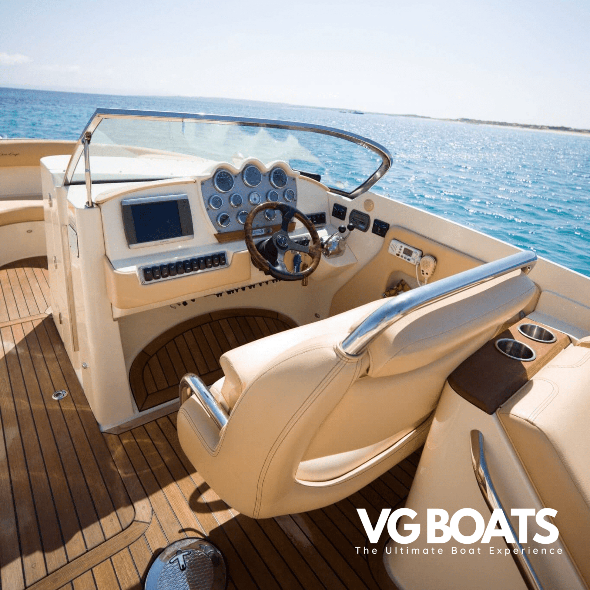 CHRIS CRAFT 28 - Yachts Ibiza, Console View
