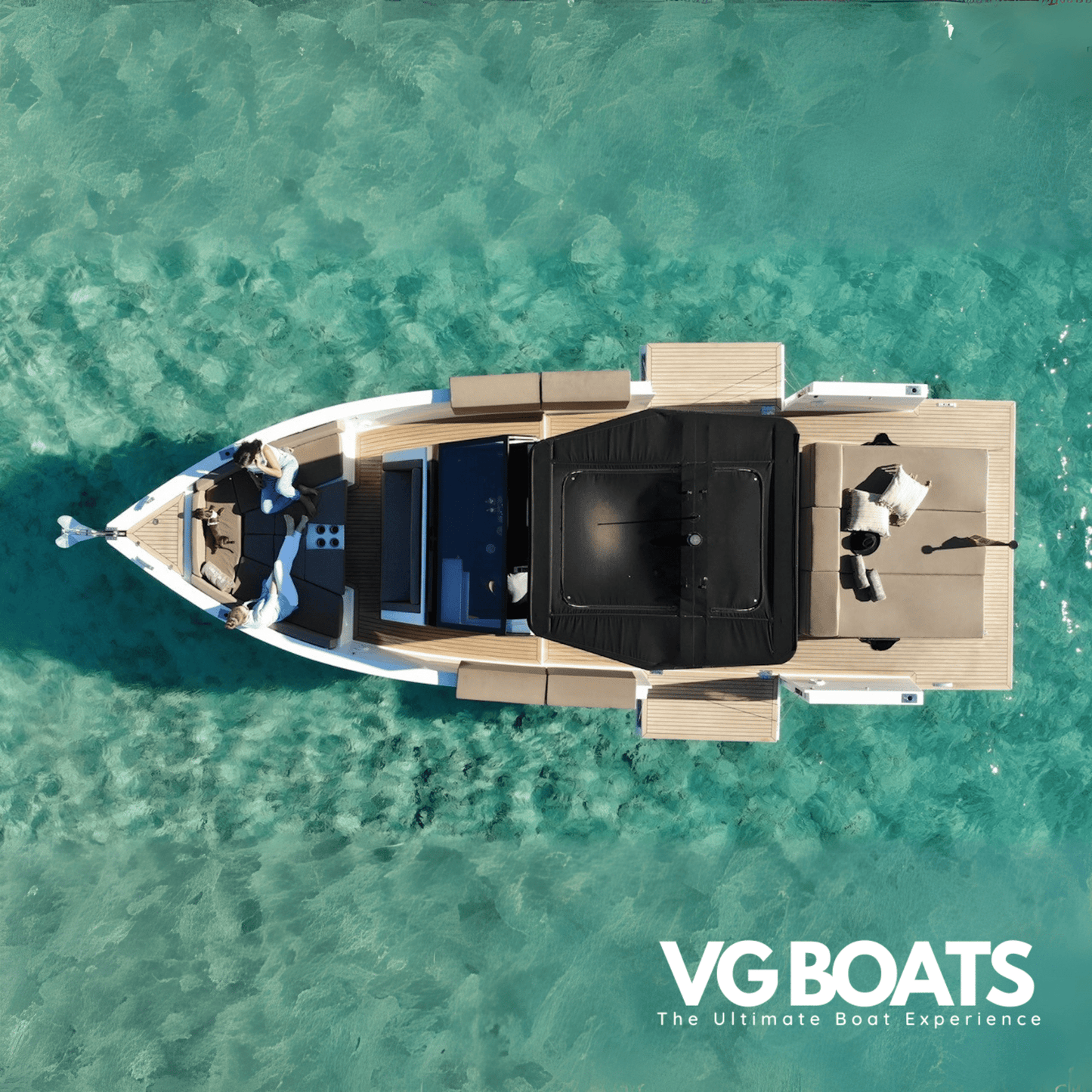 DE ANTONIO D34 - Yachts Ibiza, Above View