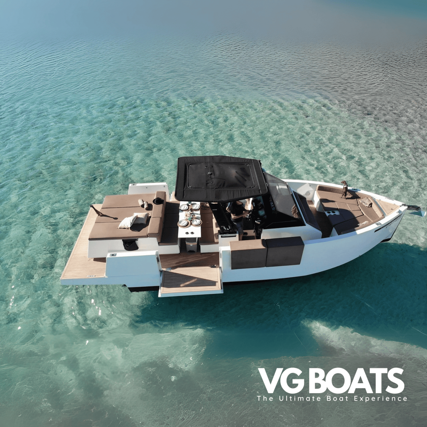 DE ANTONIO D34 - Yachts Ibiza, Right Above View