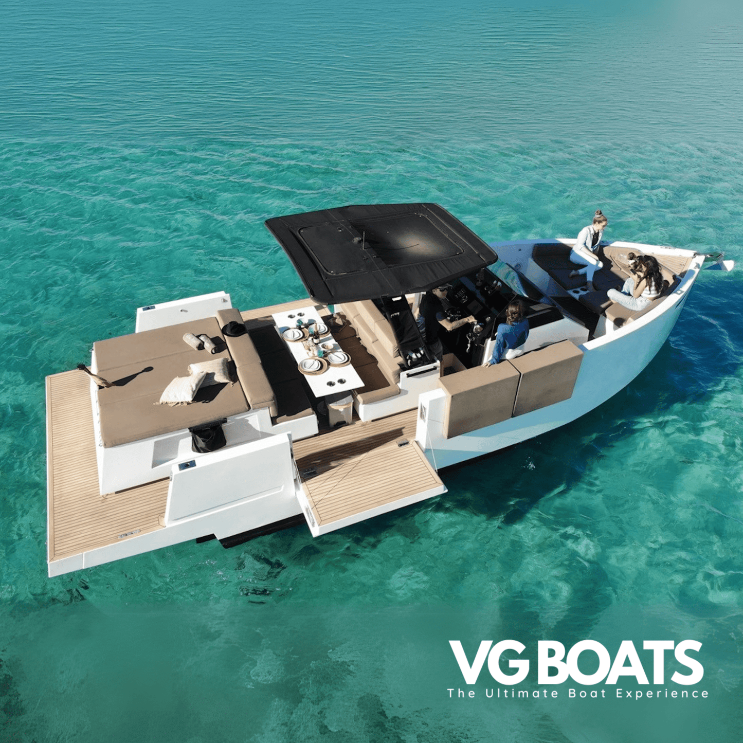DE ANTONIO D34 - Yachts Ibiza, Right Side View