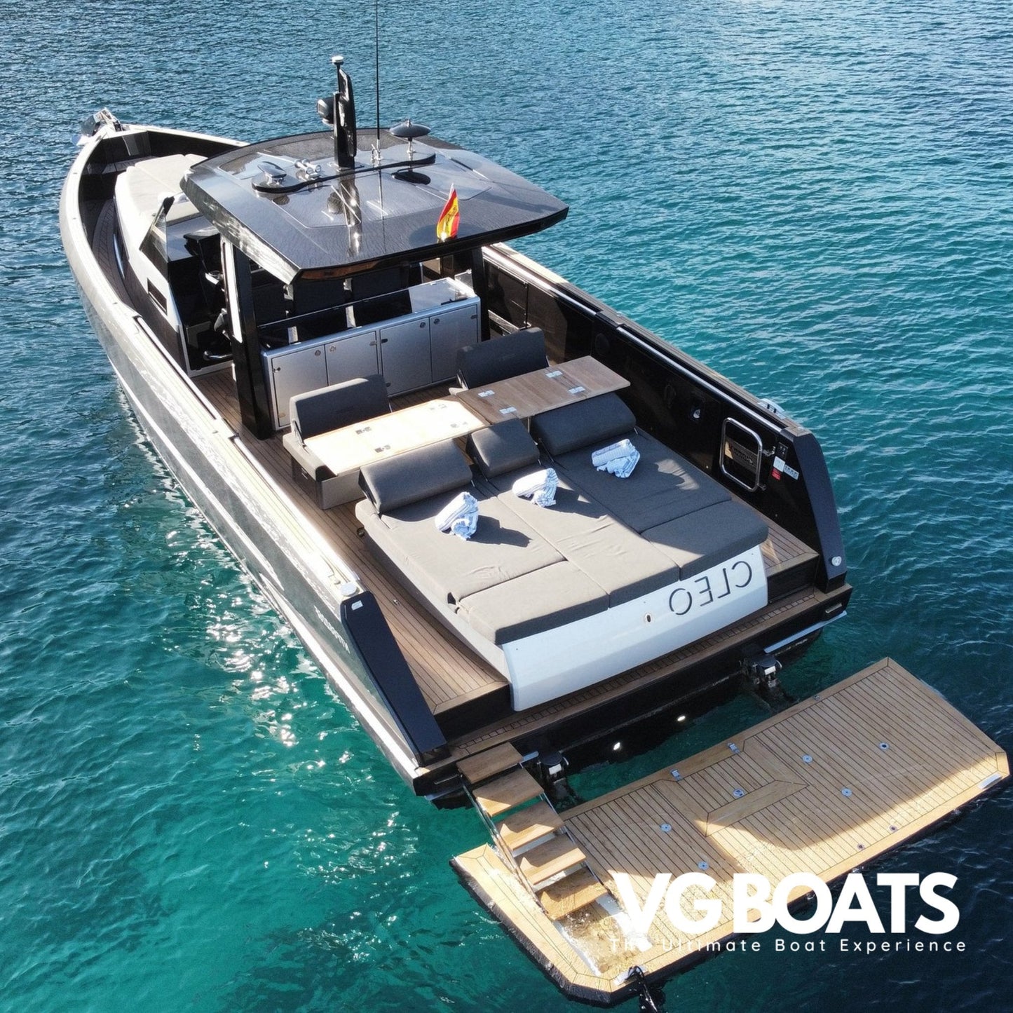 FJORD 44 - Yachts Ibiza, Back View