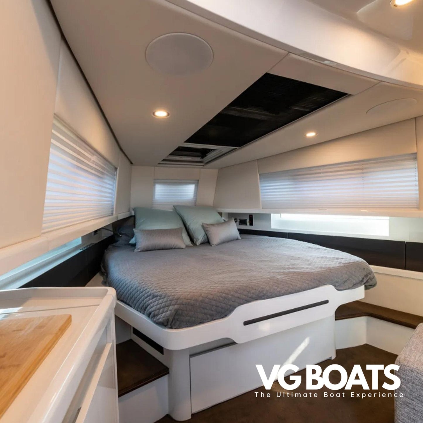 FJORD 44 - Yachts Ibiza, Bedroom View