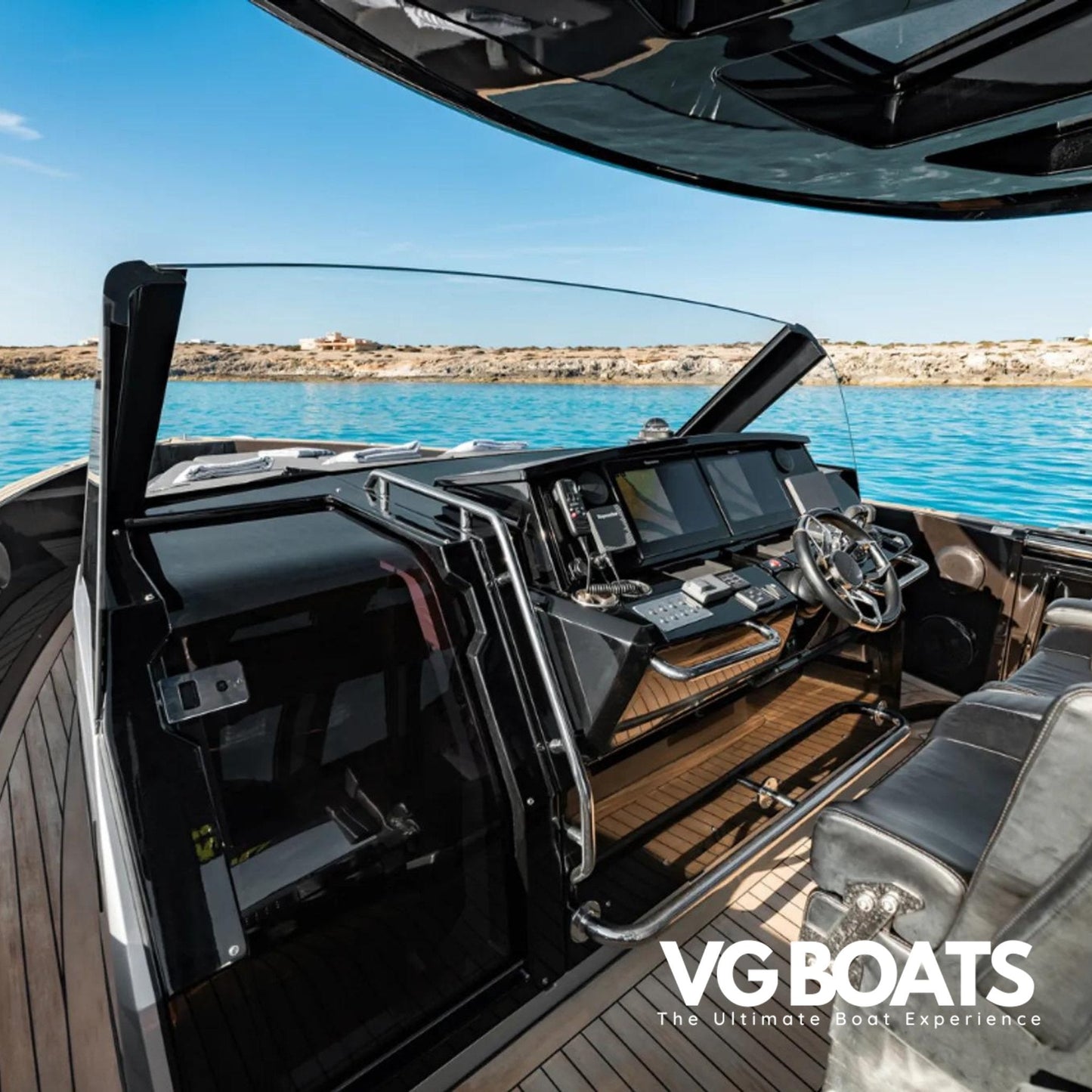 FJORD 44 - Yachts Ibiza, Console View