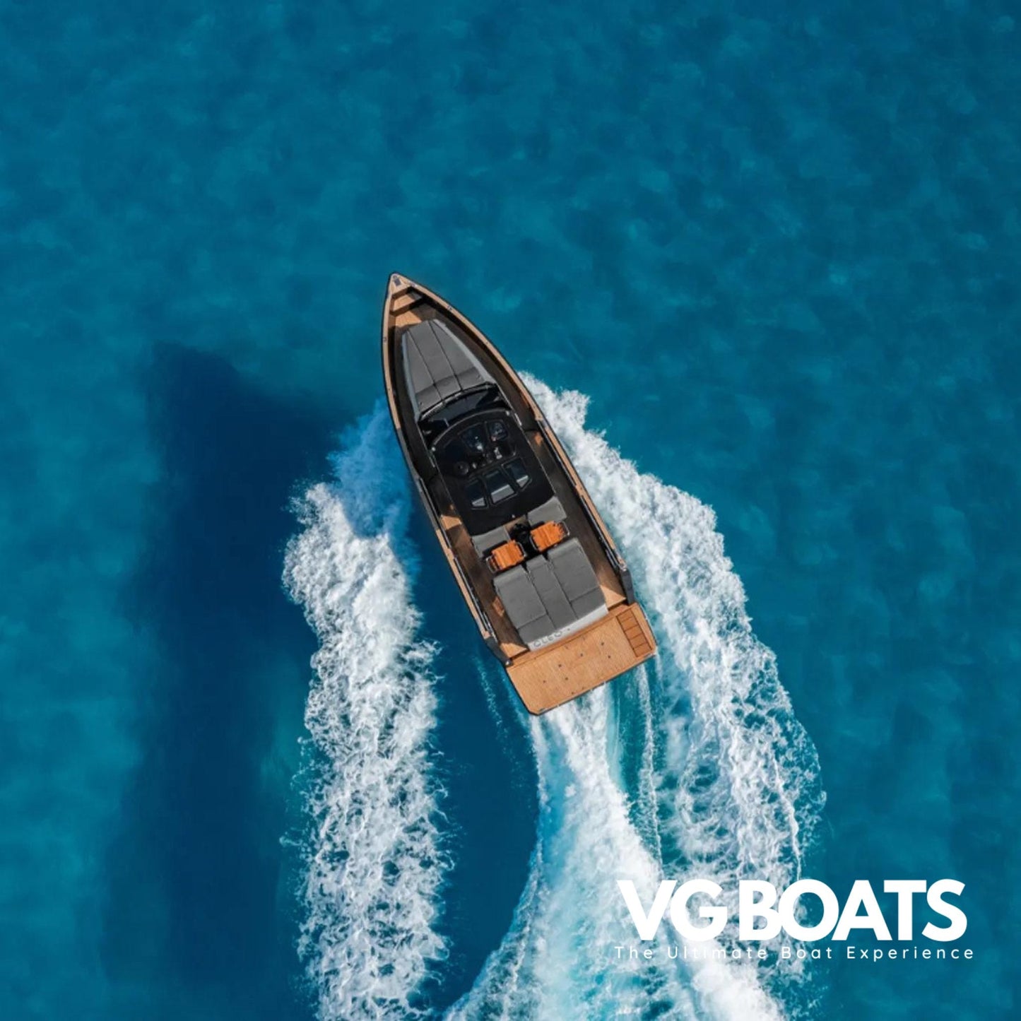 FJORD 44 - Yachts Ibiza, Helicopter Above View