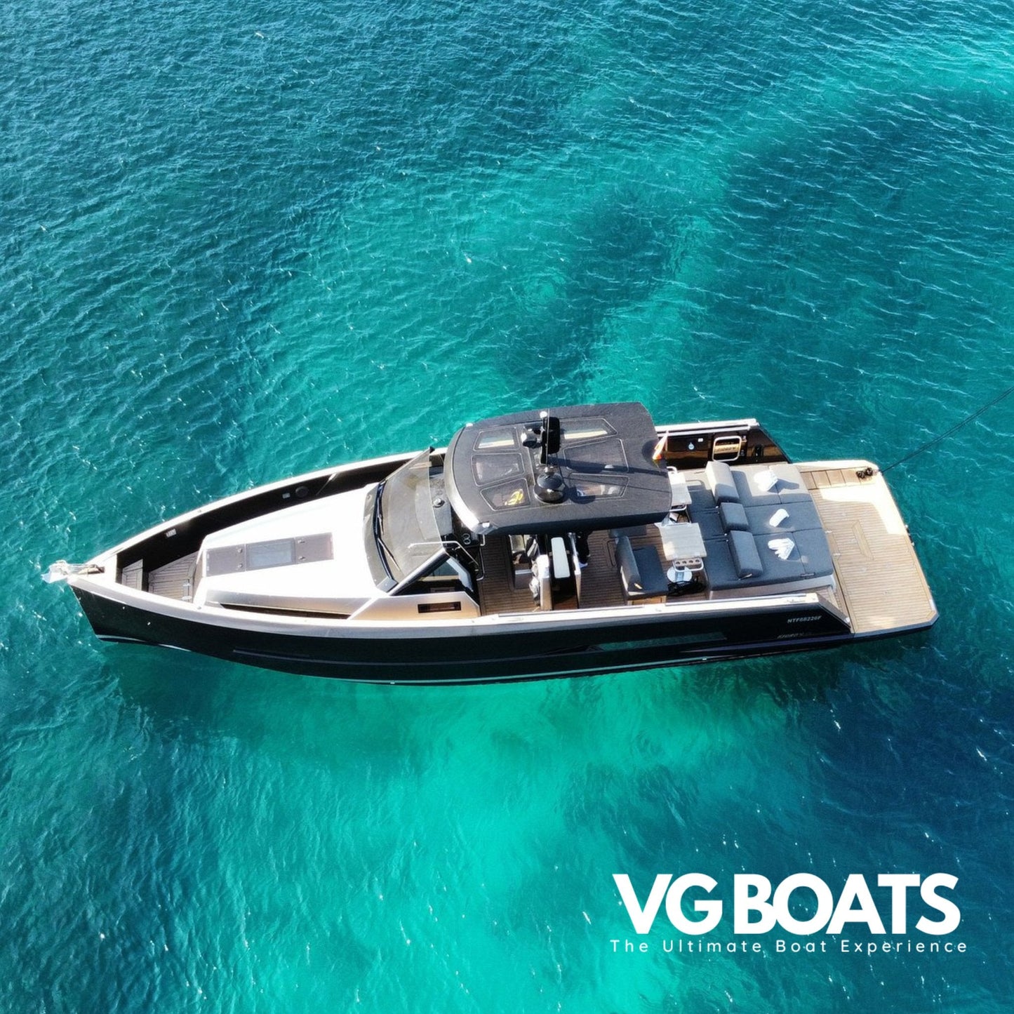 FJORD 44 - Yachts Ibiza, Helicopter View