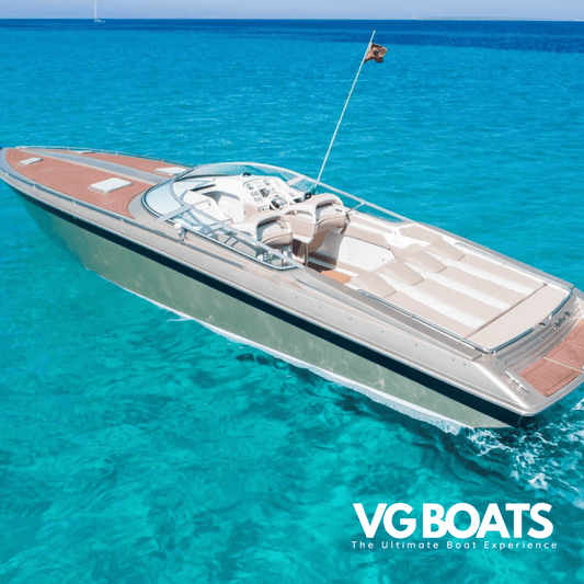 FORMULA 38 - Yachts Ibiza, Left Back Side View