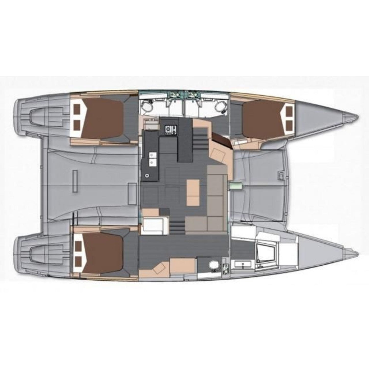 FOUNTAINE PAJOT HELIA 44 - Yachts Ibiza, Map View