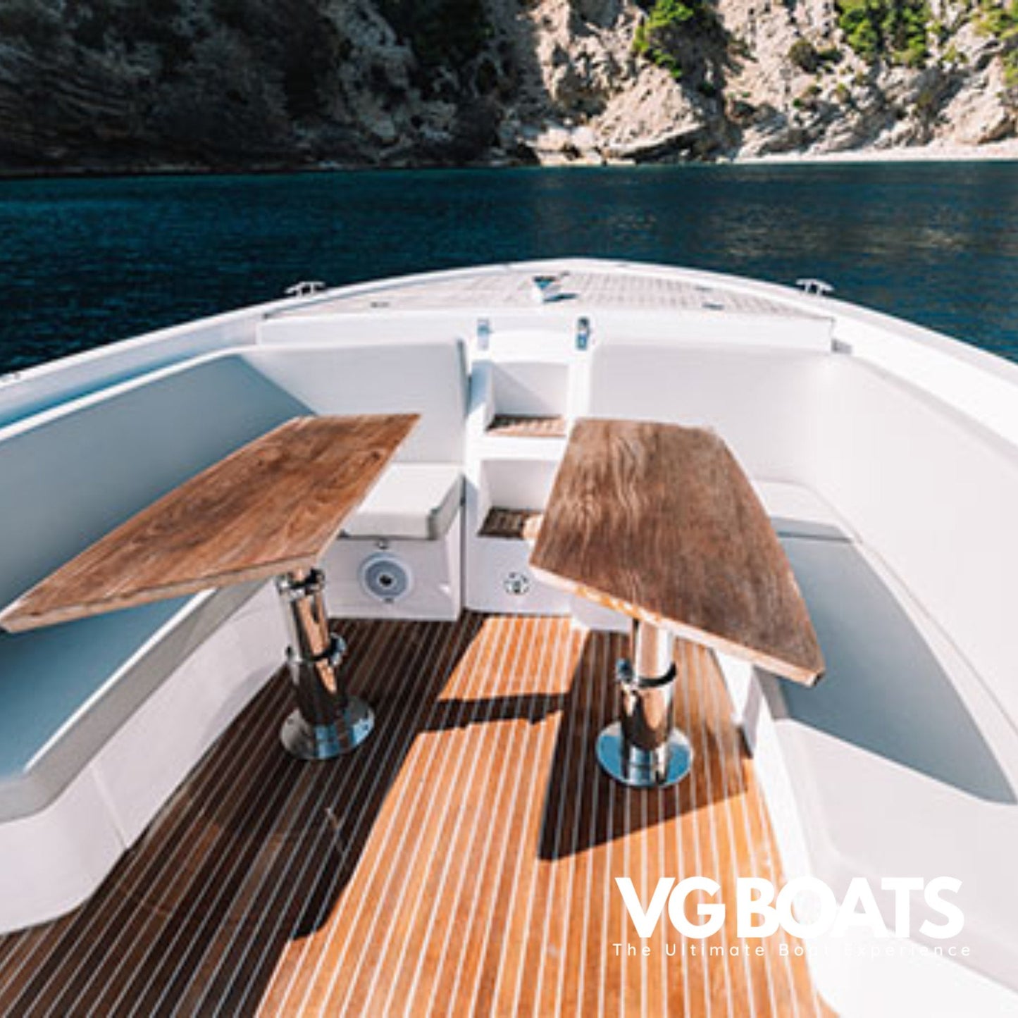 FRAUSCHER 1017 GT - Yachts Ibiza, Front Area View