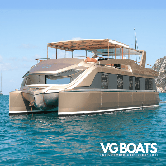 GOLDFINGER - Yachts Ibiza, Left Front Side View