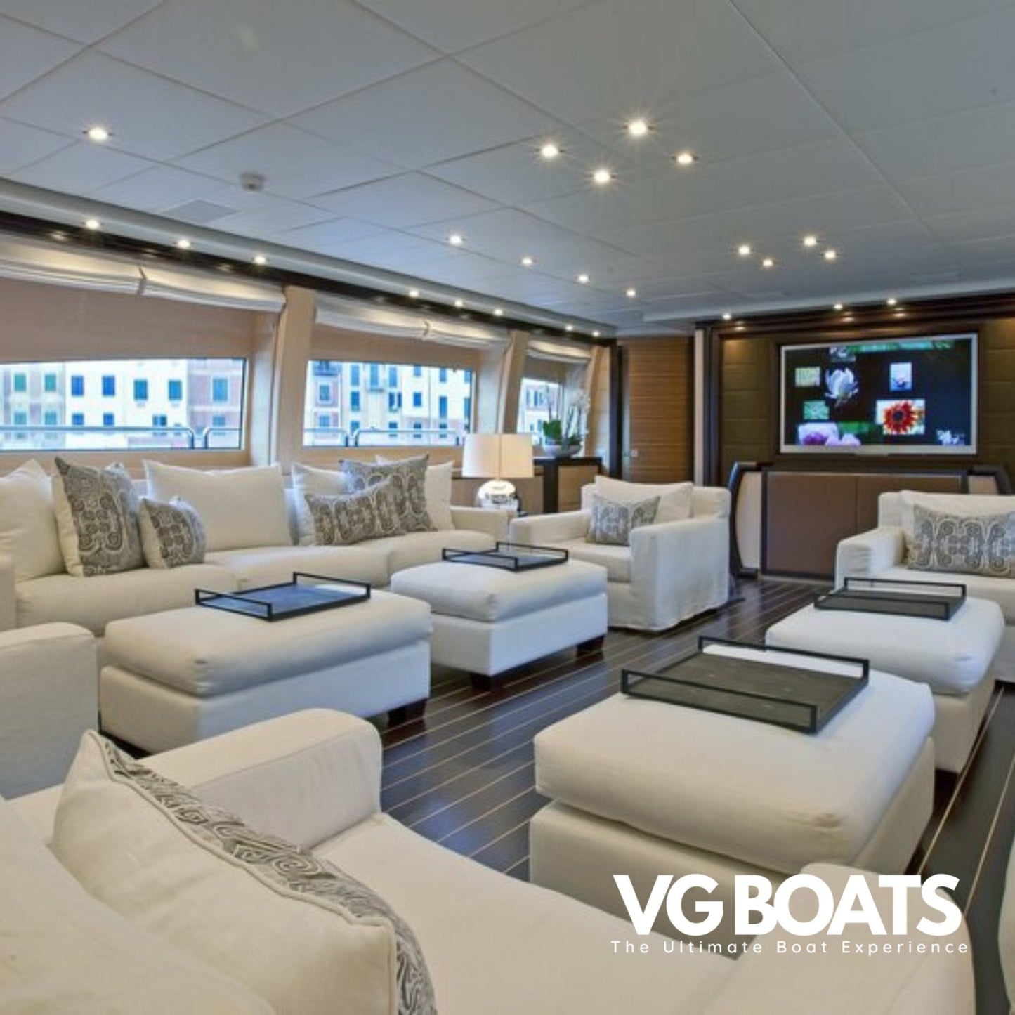 LEOPARD 151 - Yachts Ibiza, Living Room View