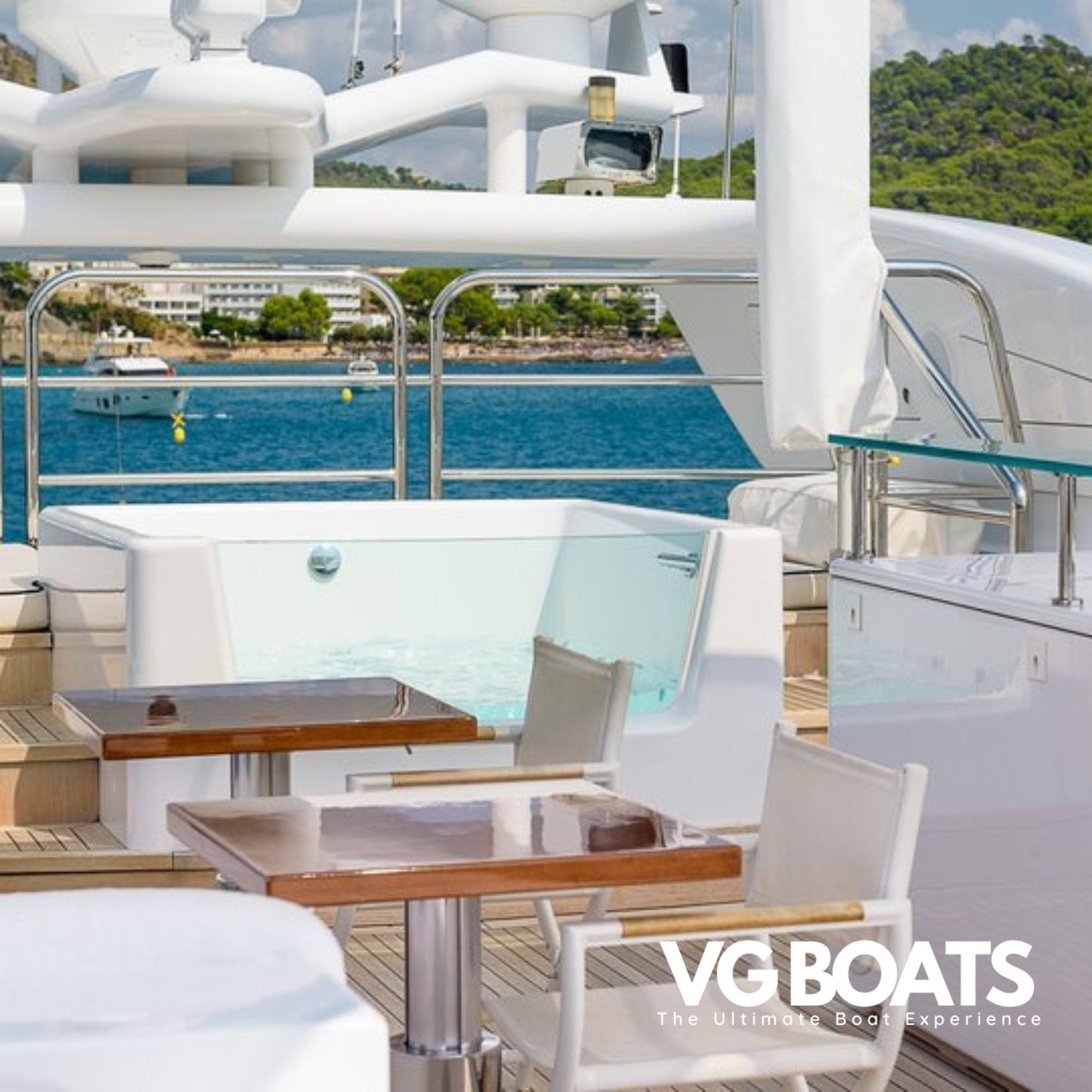 LEOPARD 151 - Yachts Ibiza, Upper Deck Area View