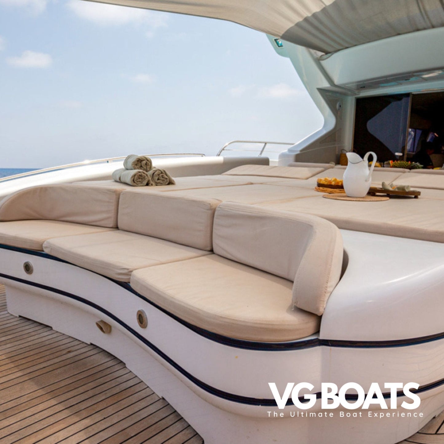 MANGUSTA 108 - Yachts Ibiza, Behind Deck View