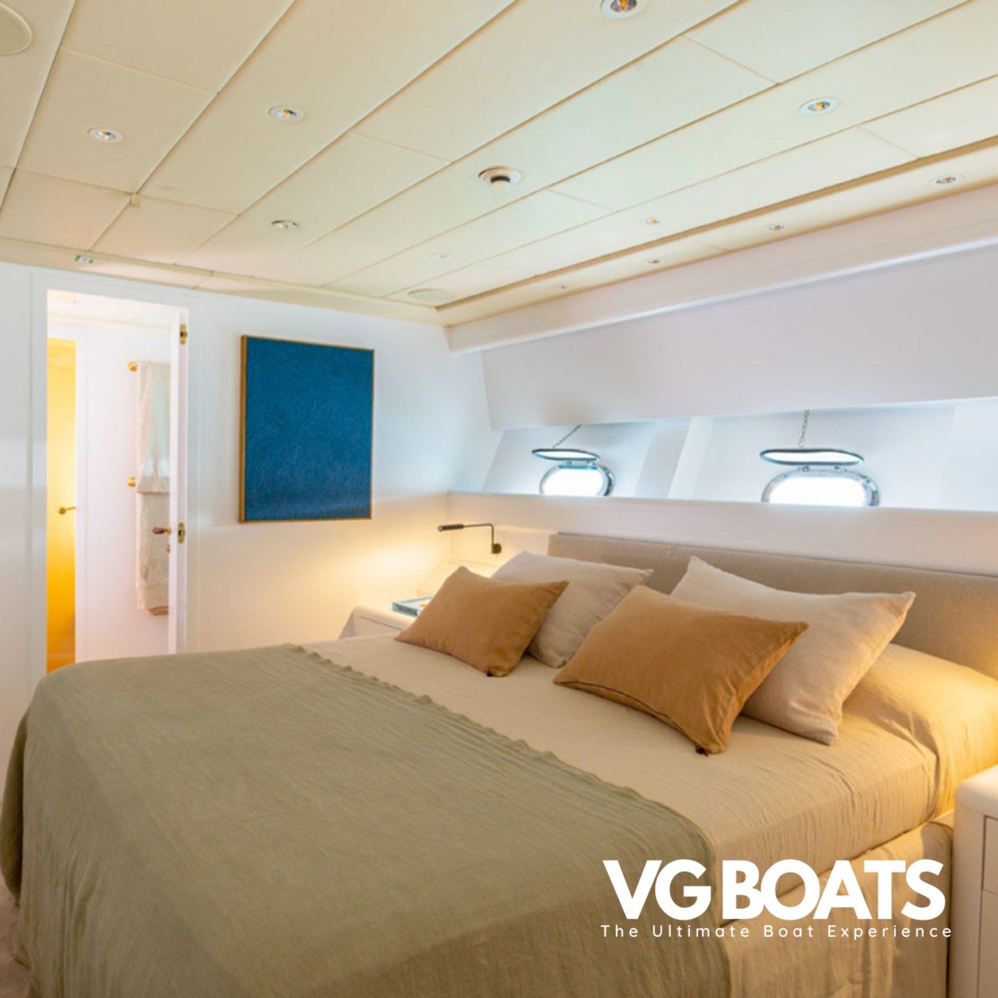 MANGUSTA 108 - Yachts Ibiza, Guest Room View