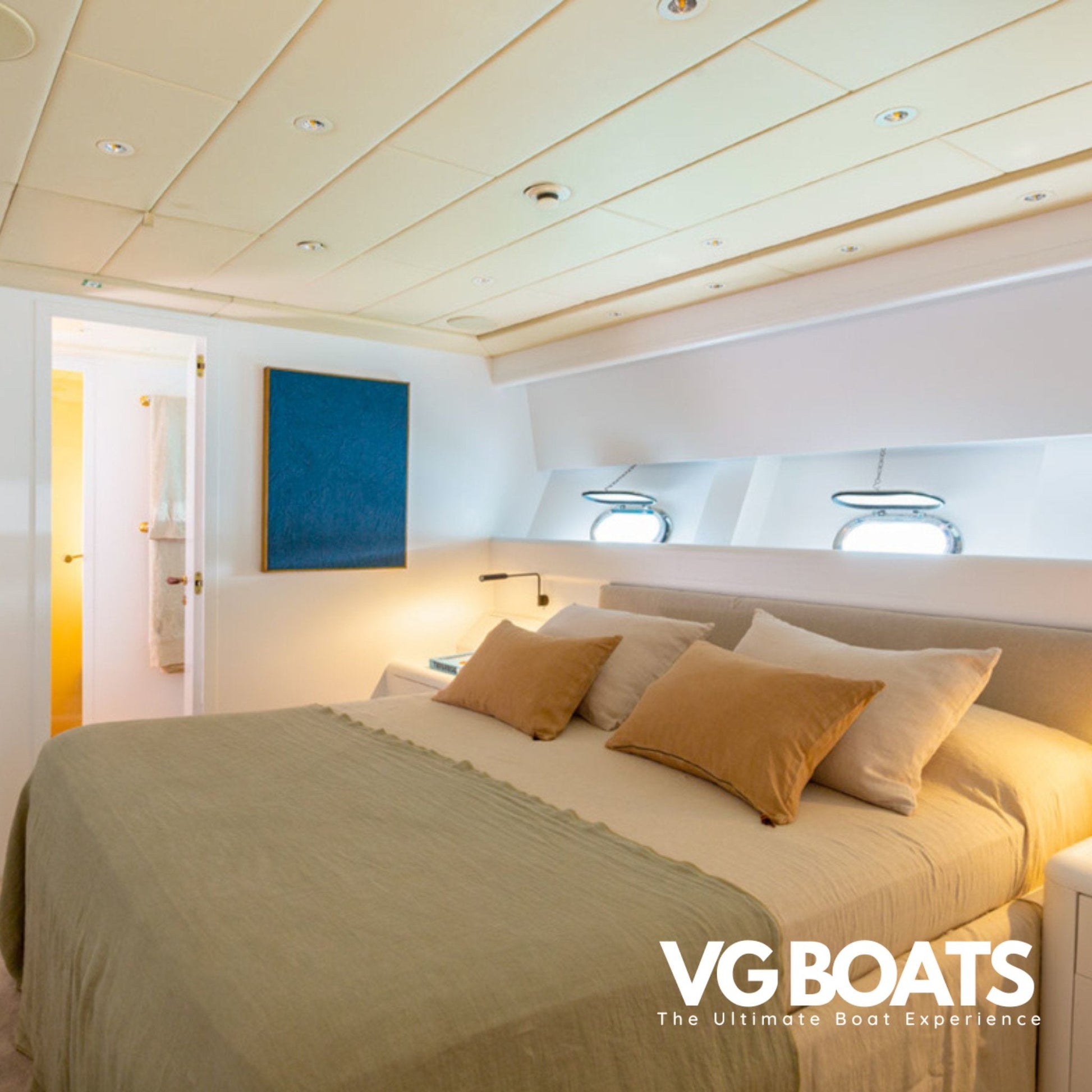 MANGUSTA 108 - Yachts Ibiza, Guest Room View