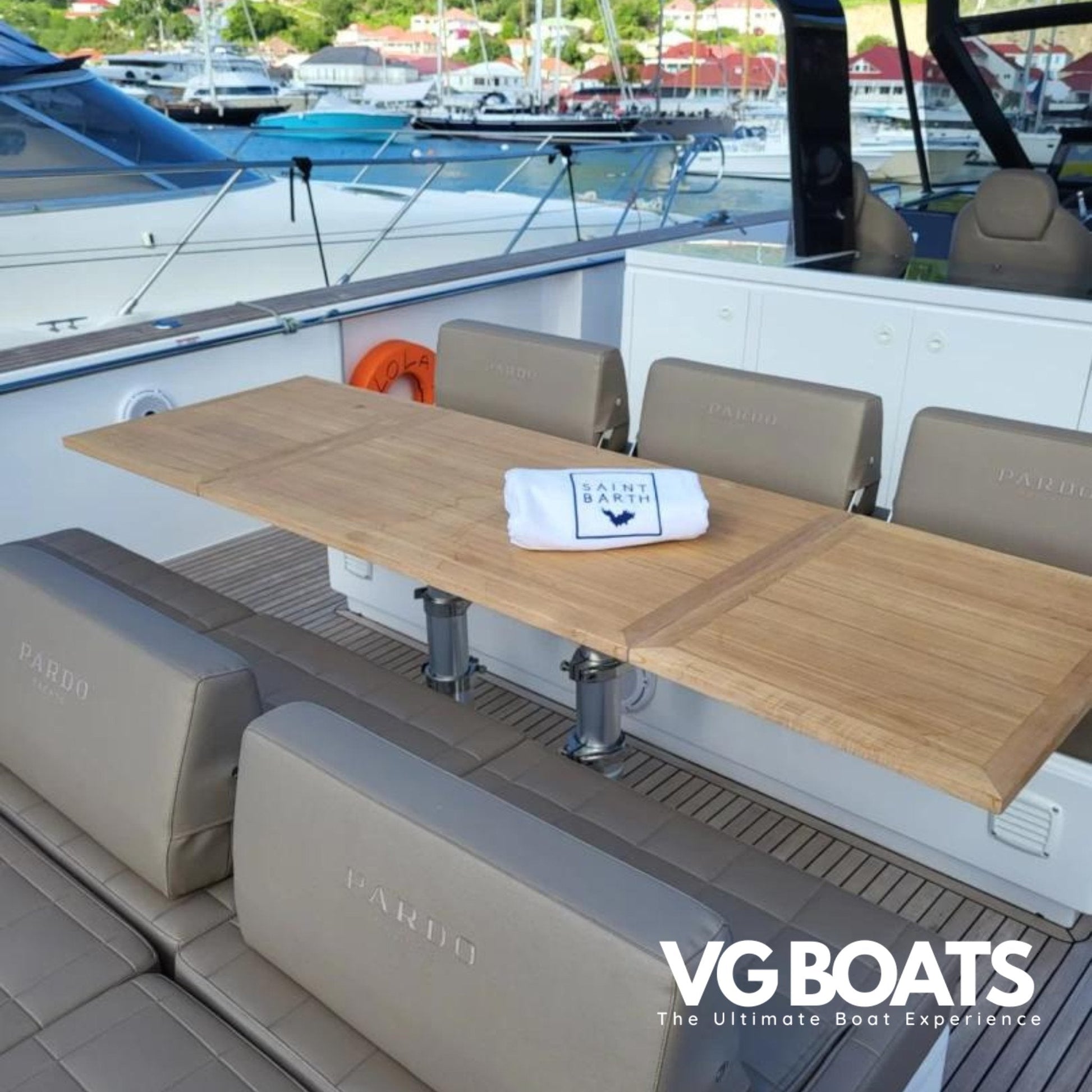 PARDO 43 - Yachts Ibiza, Back Area View