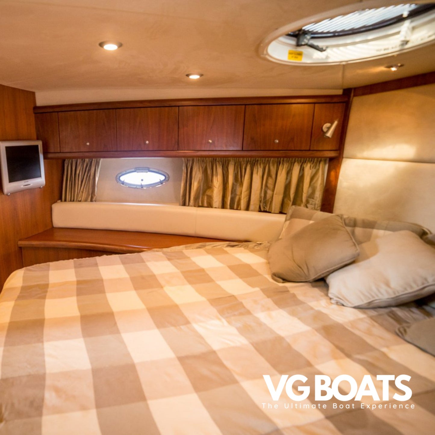 SUNSEEKER PORTOFINO 49 - Yachts Ibiza, Bedroom View