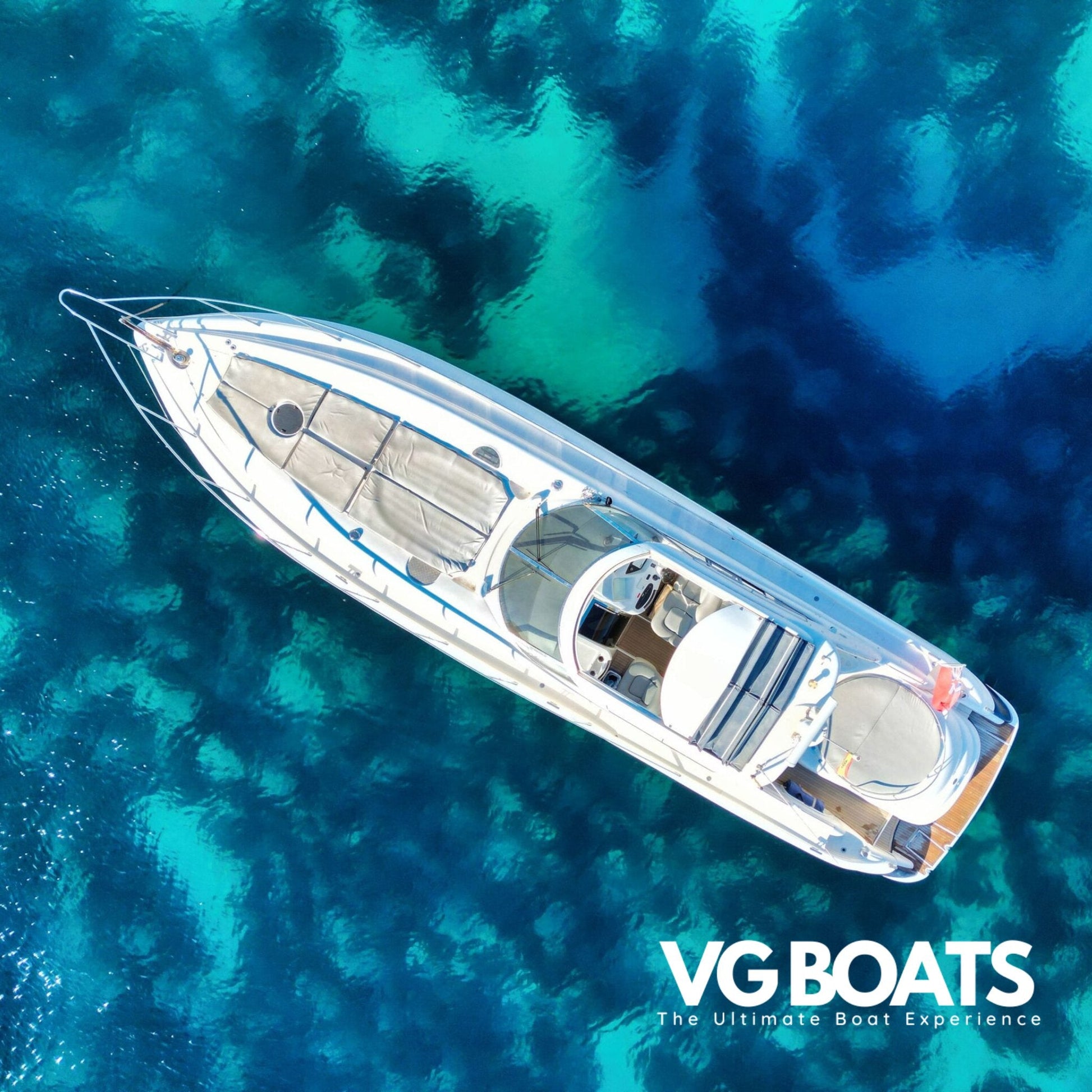 SUNSEEKER PREDATOR 60 - Yachts Ibiza, Above View
