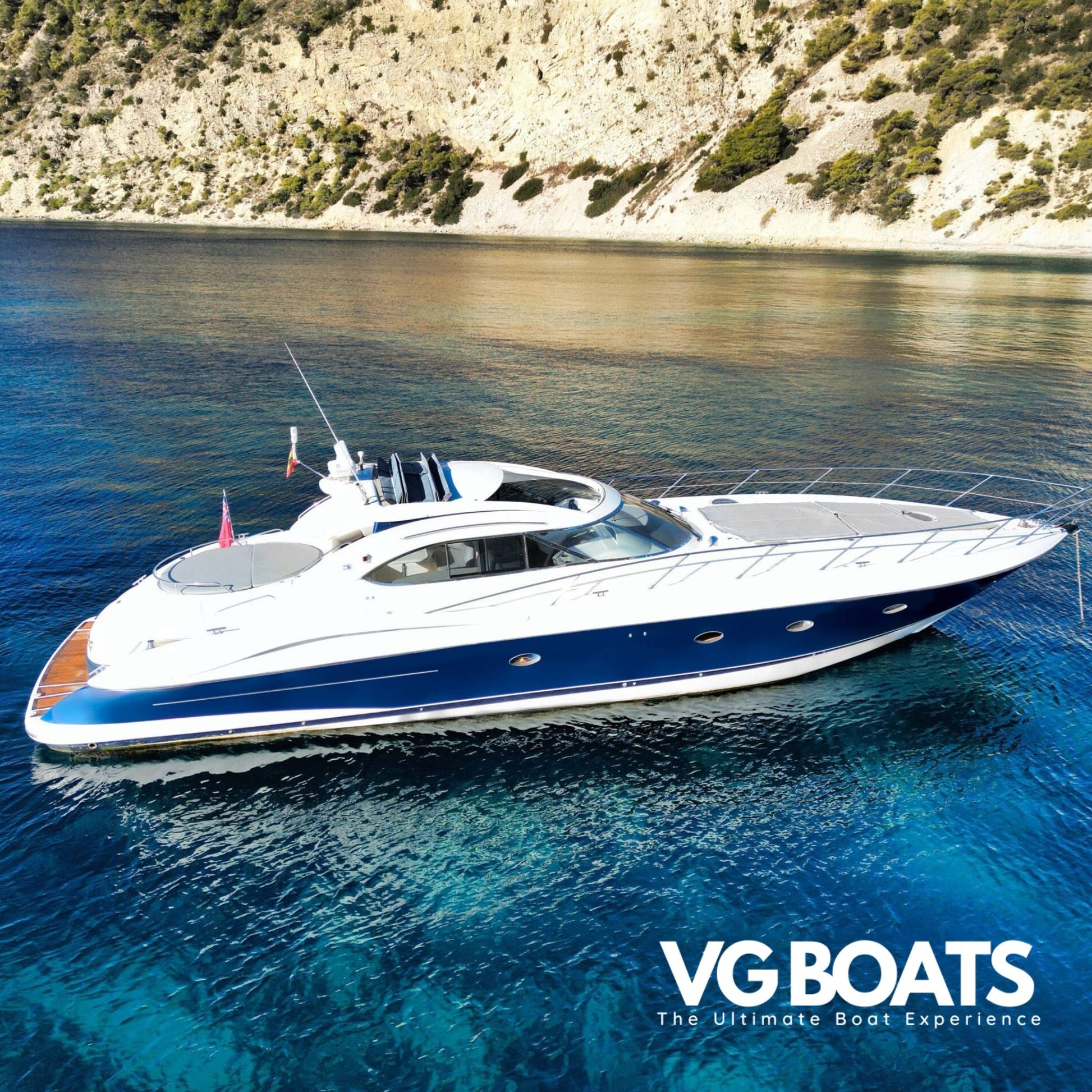 SUNSEEKER PREDATOR 60 - Yachts Ibiza, Right Side View