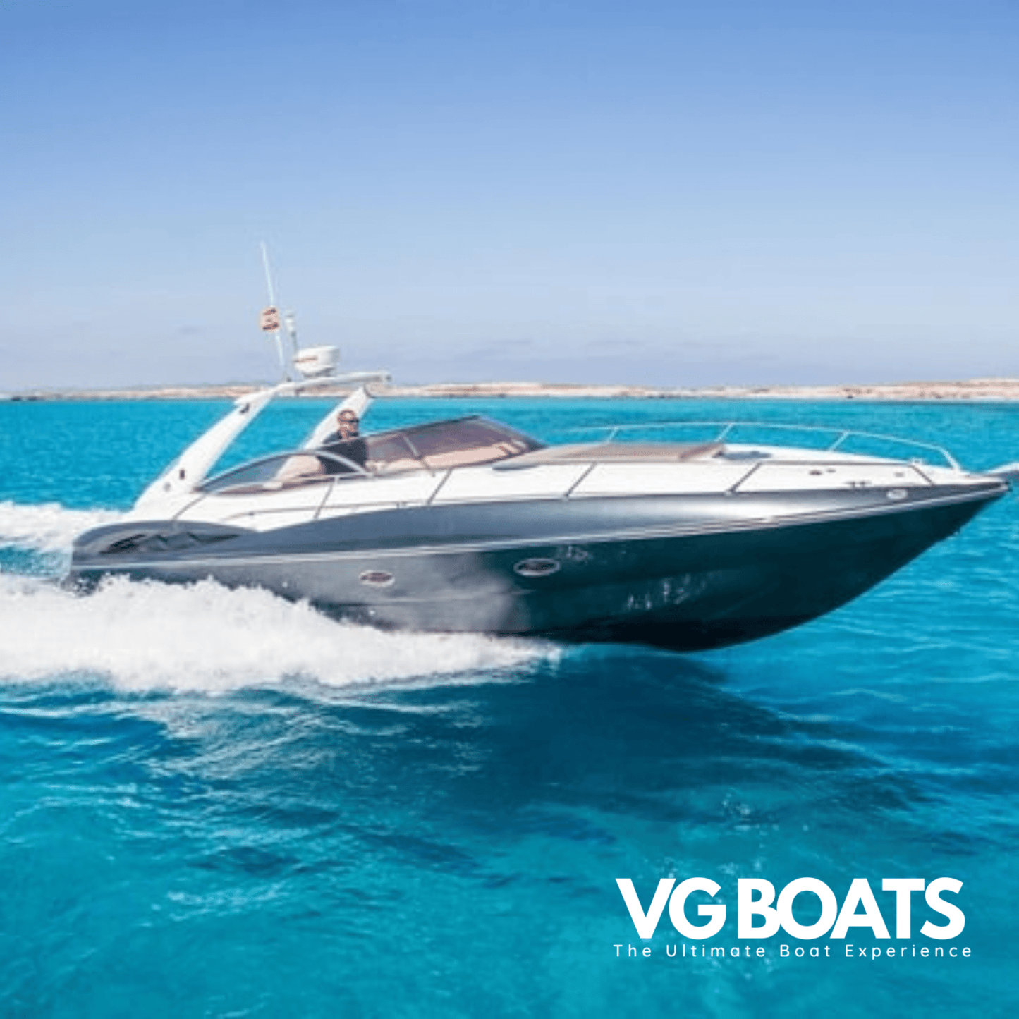 SUNSEEKER SUPERHAWK 40 - Yachts Ibiza, Right Side View