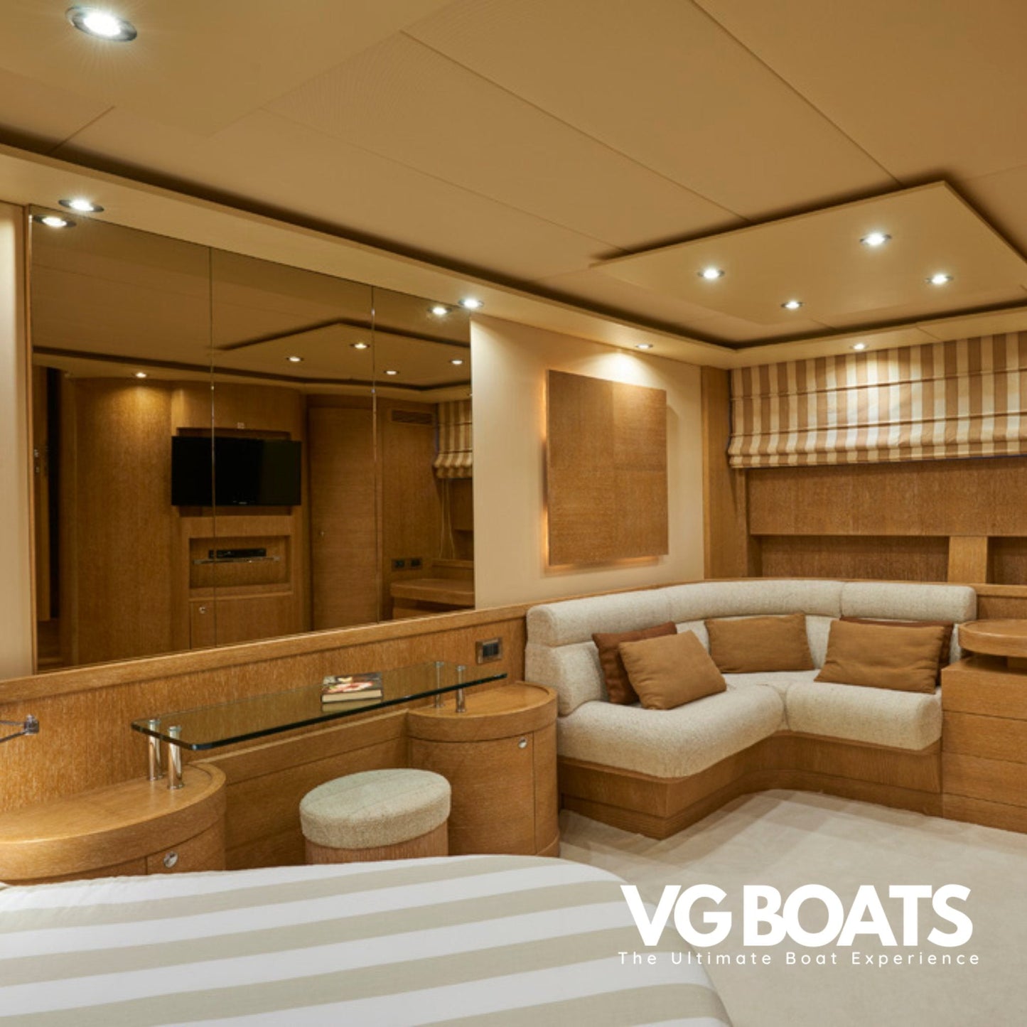 ALFAMARINE 78 - Yachts Ibiza, Bedroom Side View