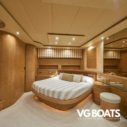 ALFAMARINE 78 - Yachts Ibiza, Bedroom View