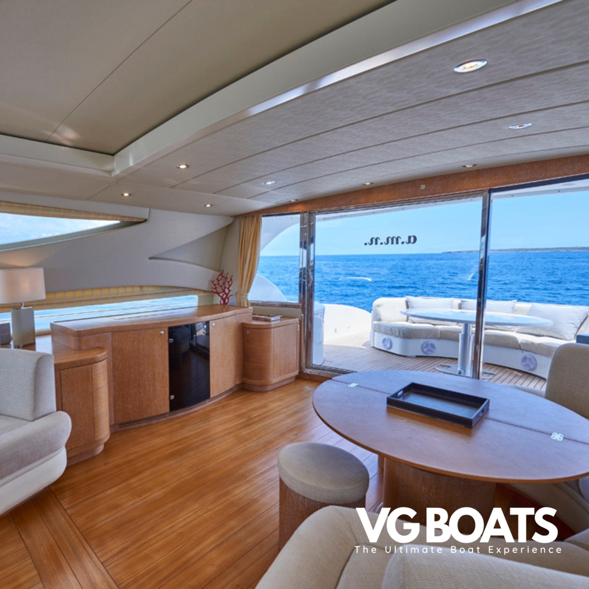 ALFAMARINE 78 - Yachts Ibiza, Behind Inside View