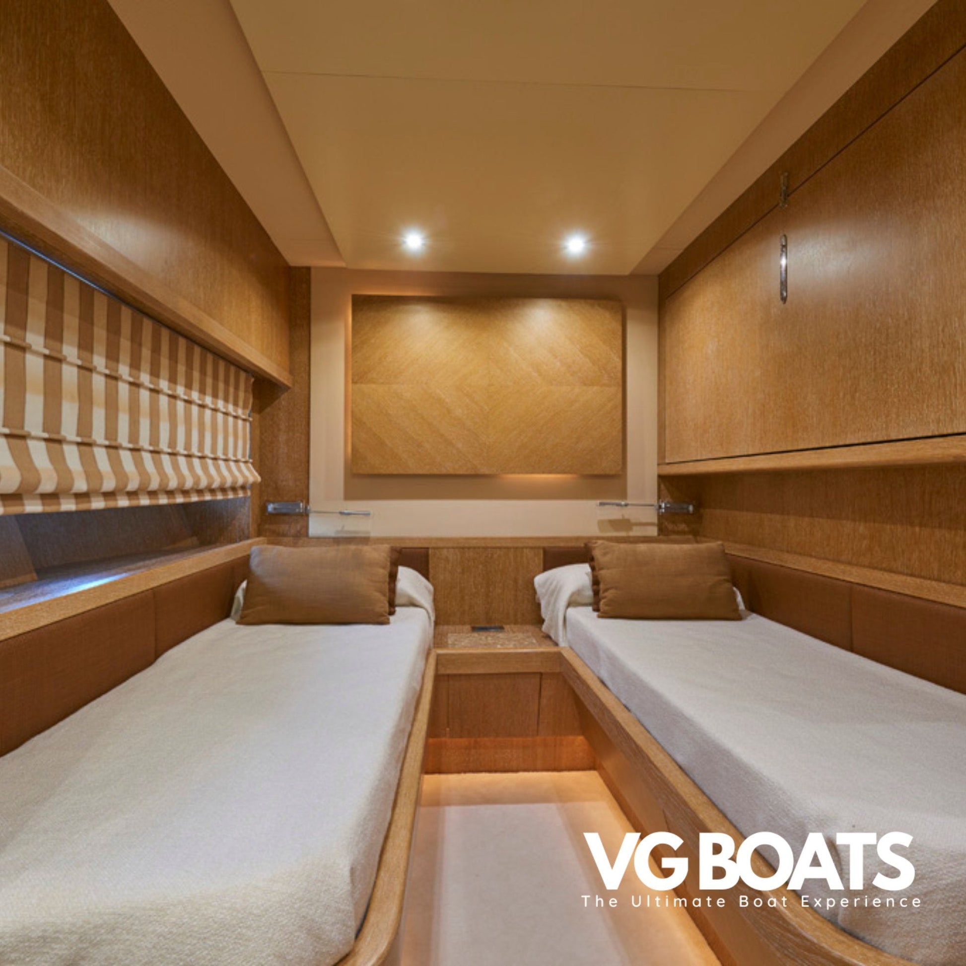 ALFAMARINE 78 - Yachts Ibiza, Guest Cabin View