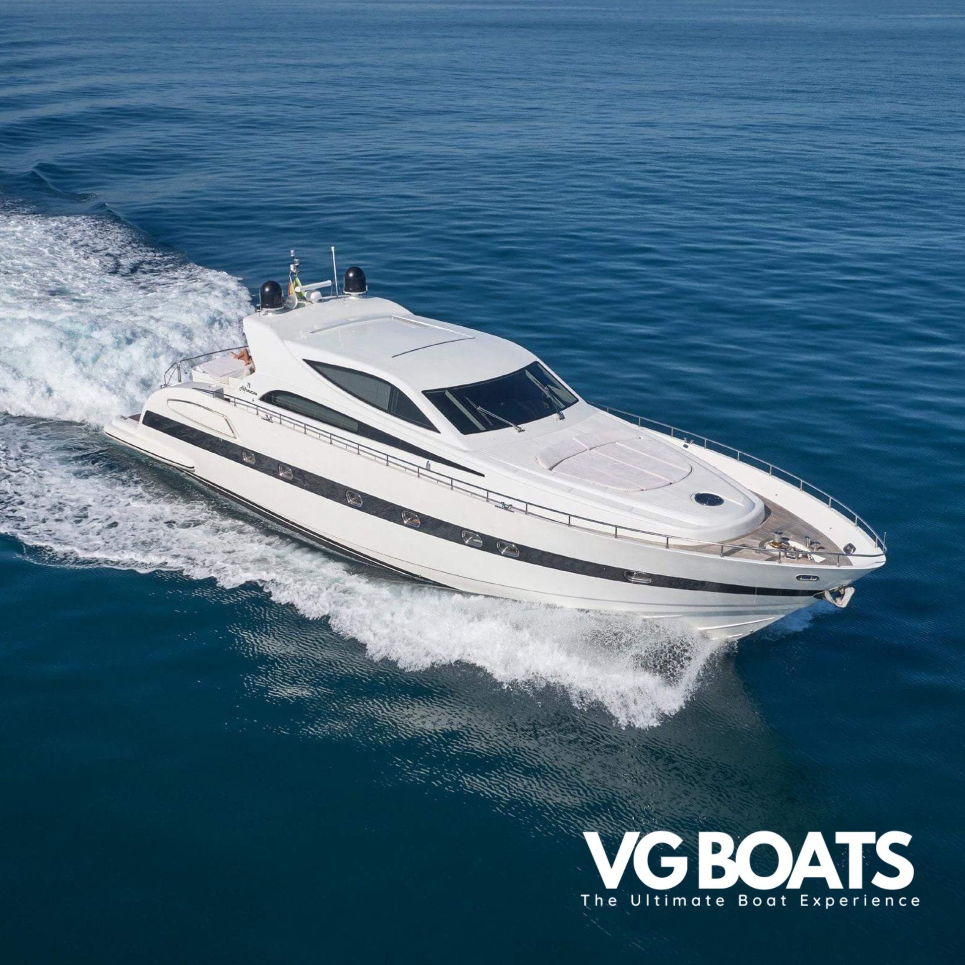 ALFAMARINE 78 - Yachts Ibiza, Helicopter View, Middle