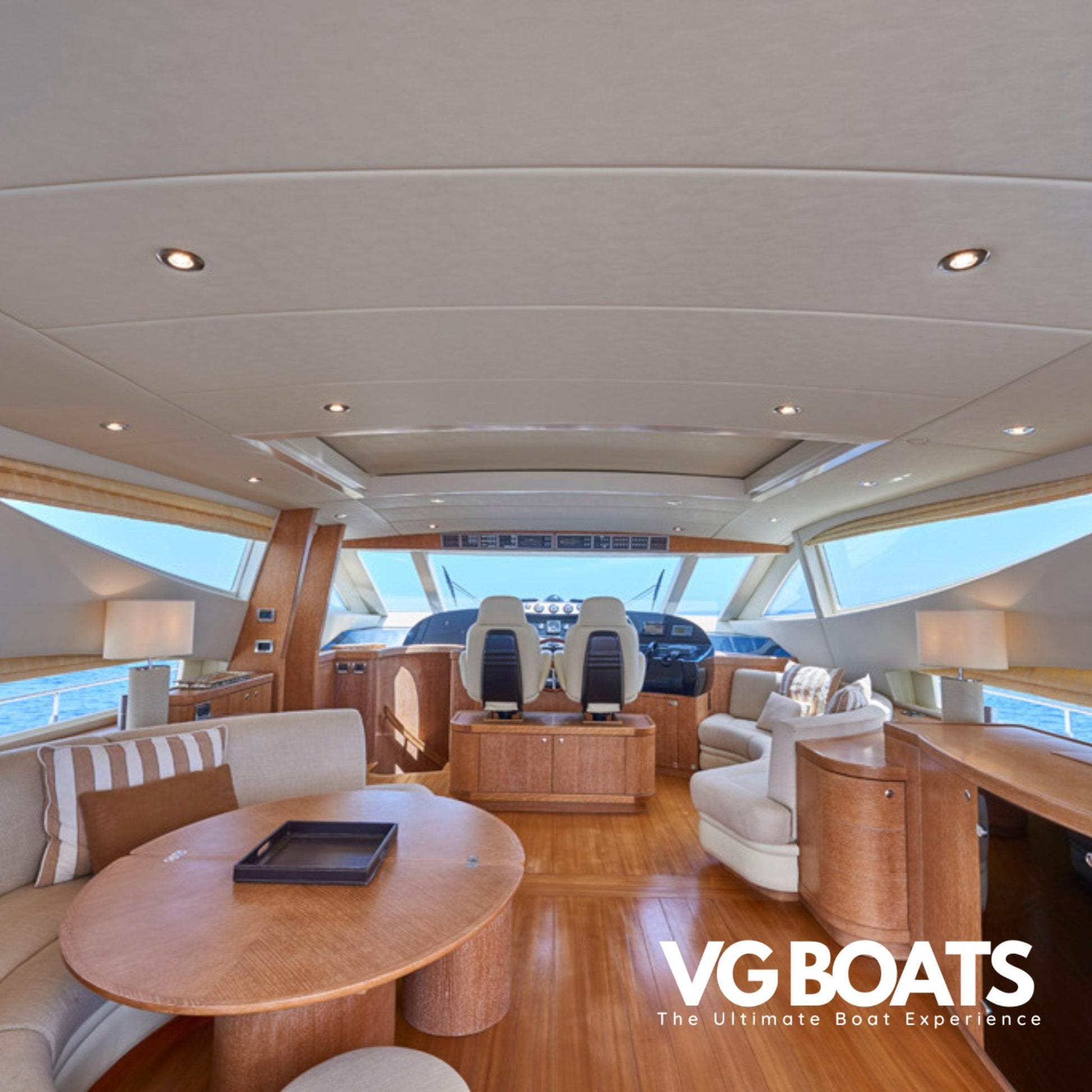 ALFAMARINE 78 - Yachts Ibiza, Living Room View