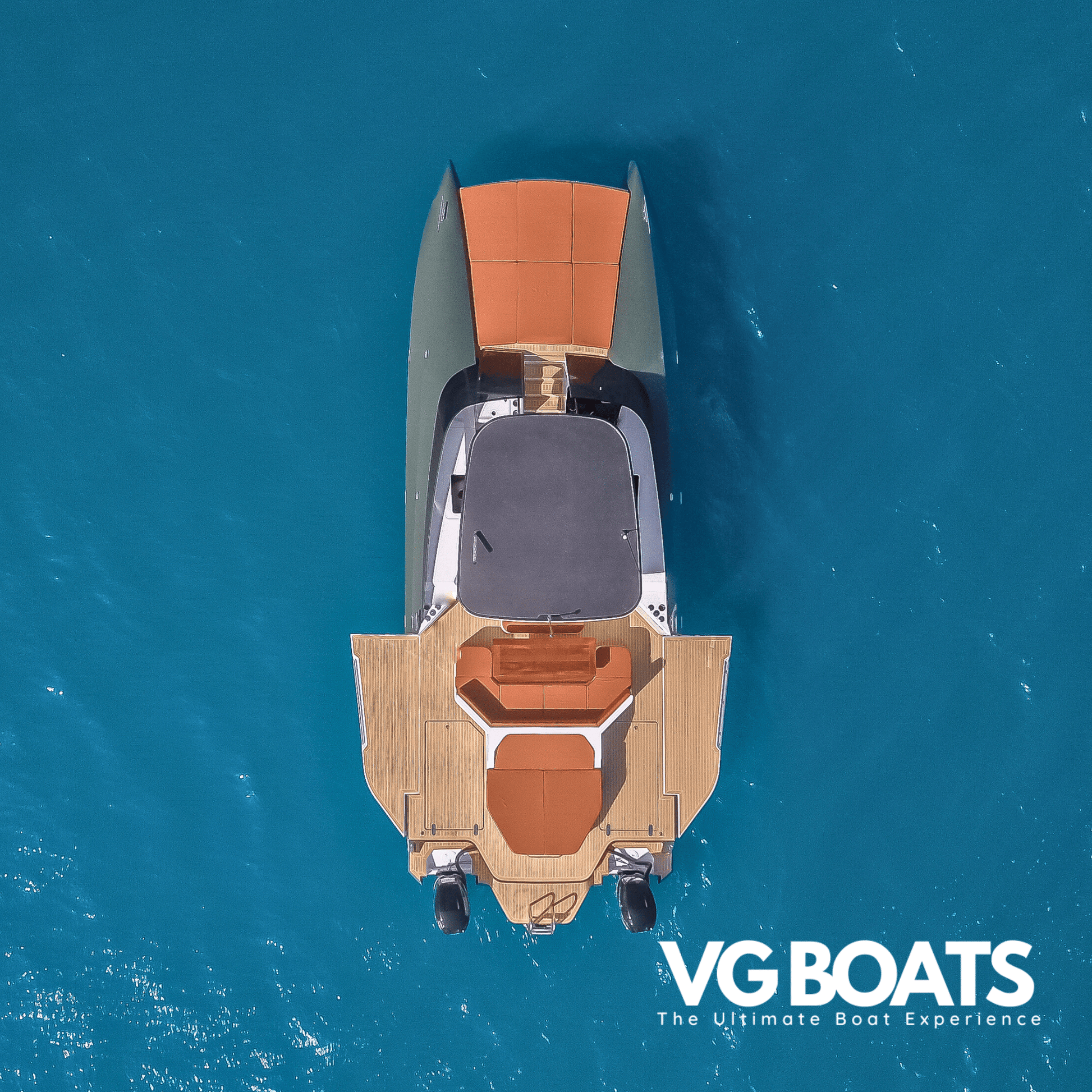 Dr. No Catamaran - Yachts Ibiza, Above View