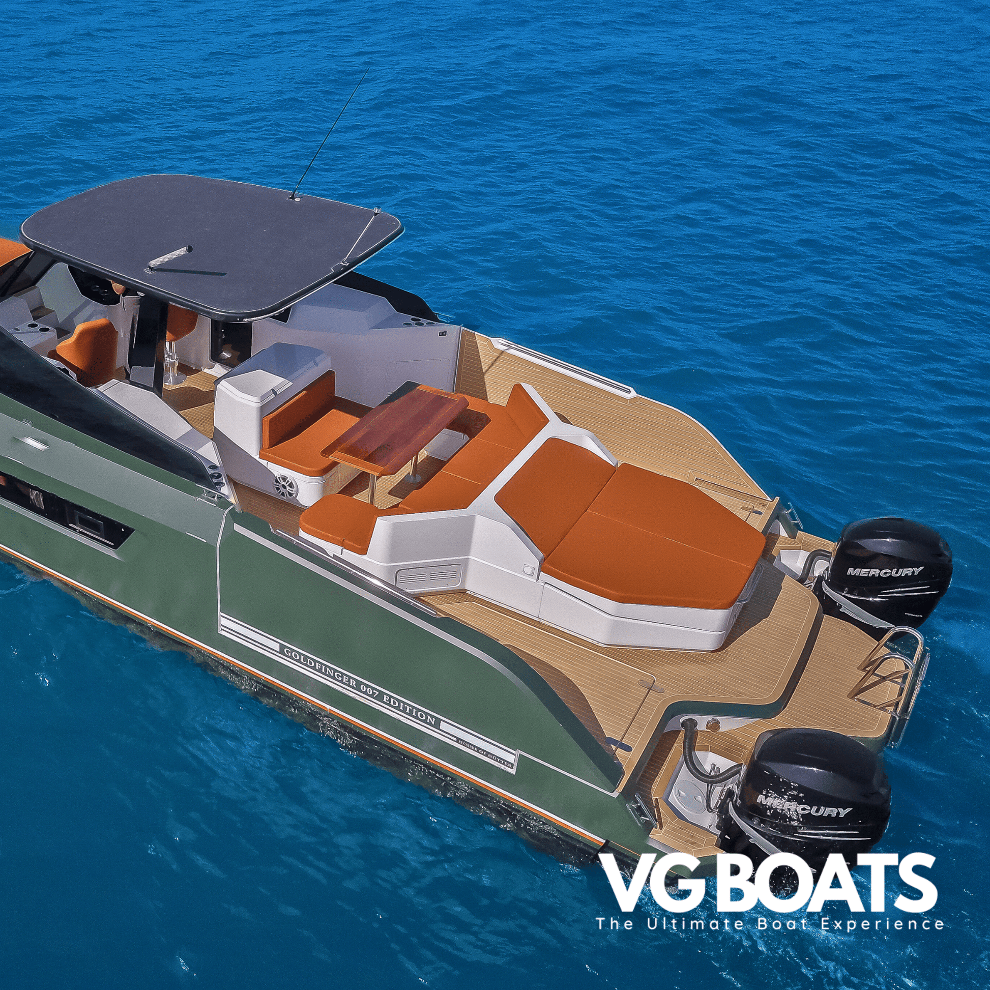 Dr. No Catamaran - Yachts Ibiza, Back Left Side View