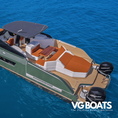 Dr. No Catamaran - Yachts Ibiza, Back Left Side View