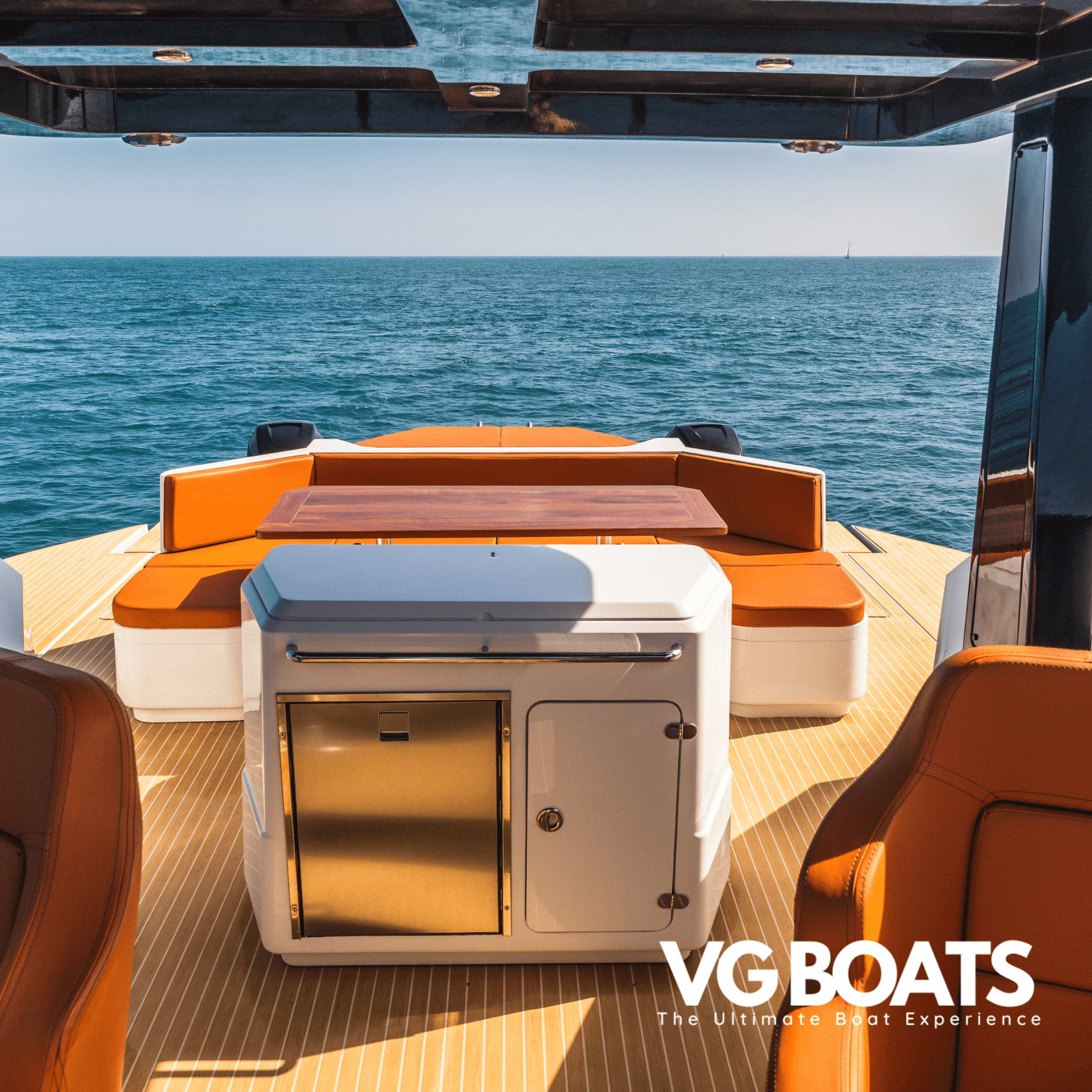 Dr. No Catamaran - Yachts Ibiza, Behind Deck View