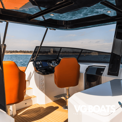 Dr. No Catamaran - Yachts Ibiza, Console View