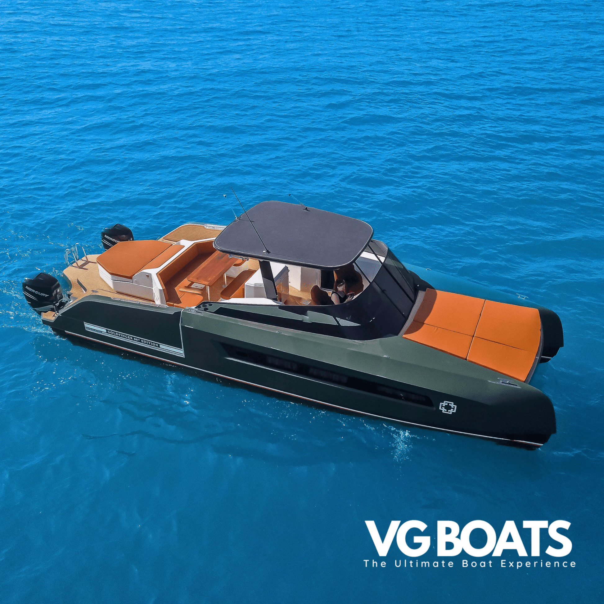 Dr. No Catamaran - Yachts Ibiza, Right Side View