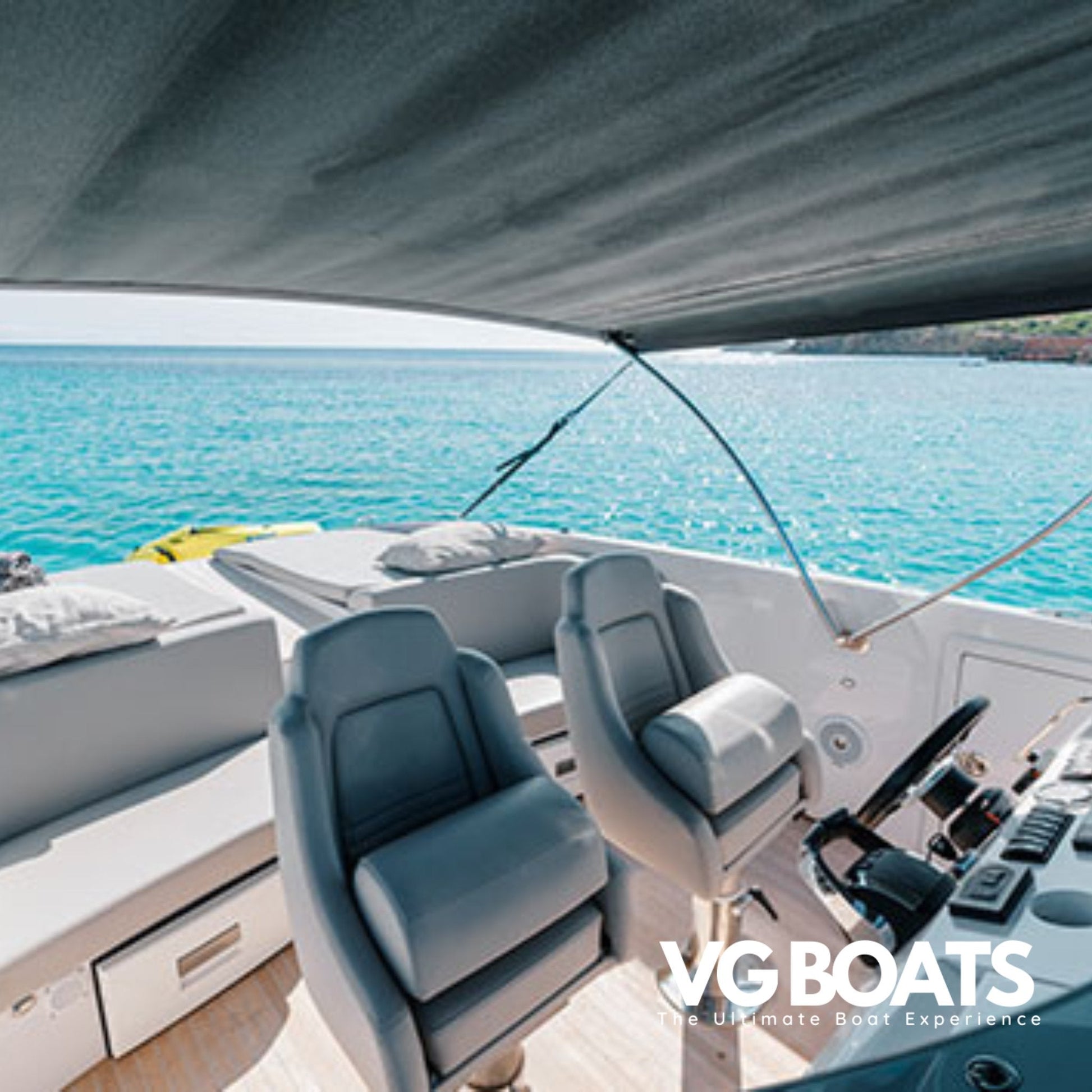 FRAUSCHER 1017 GT - Yachts Ibiza, Console View
