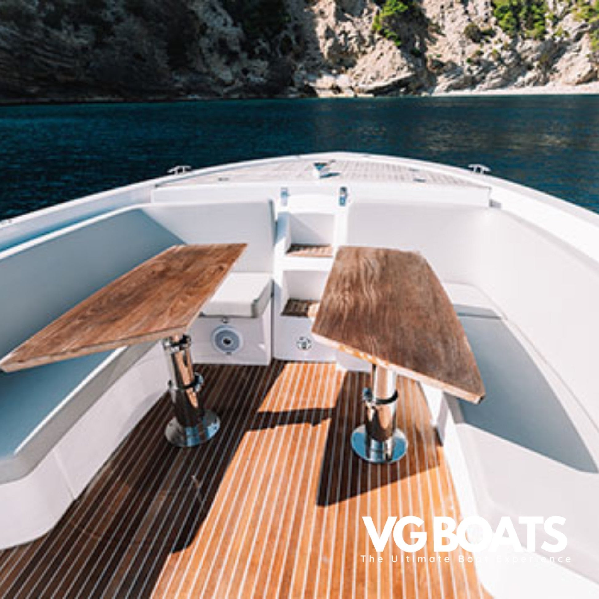 FRAUSCHER 1017 GT - Yachts Ibiza, Front Area View