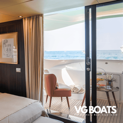 GOLDFINGER - Yachts Ibiza, Bed Room View