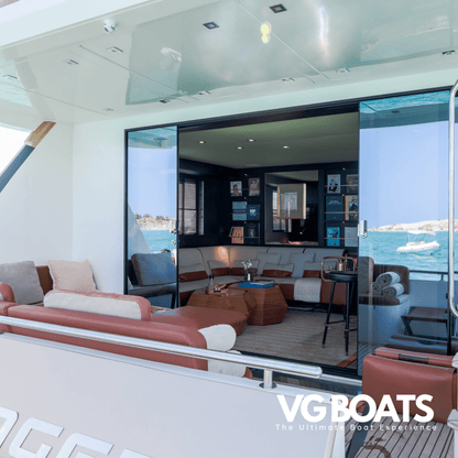 GOLDFINGER - Yachts Ibiza, Living Room Area View