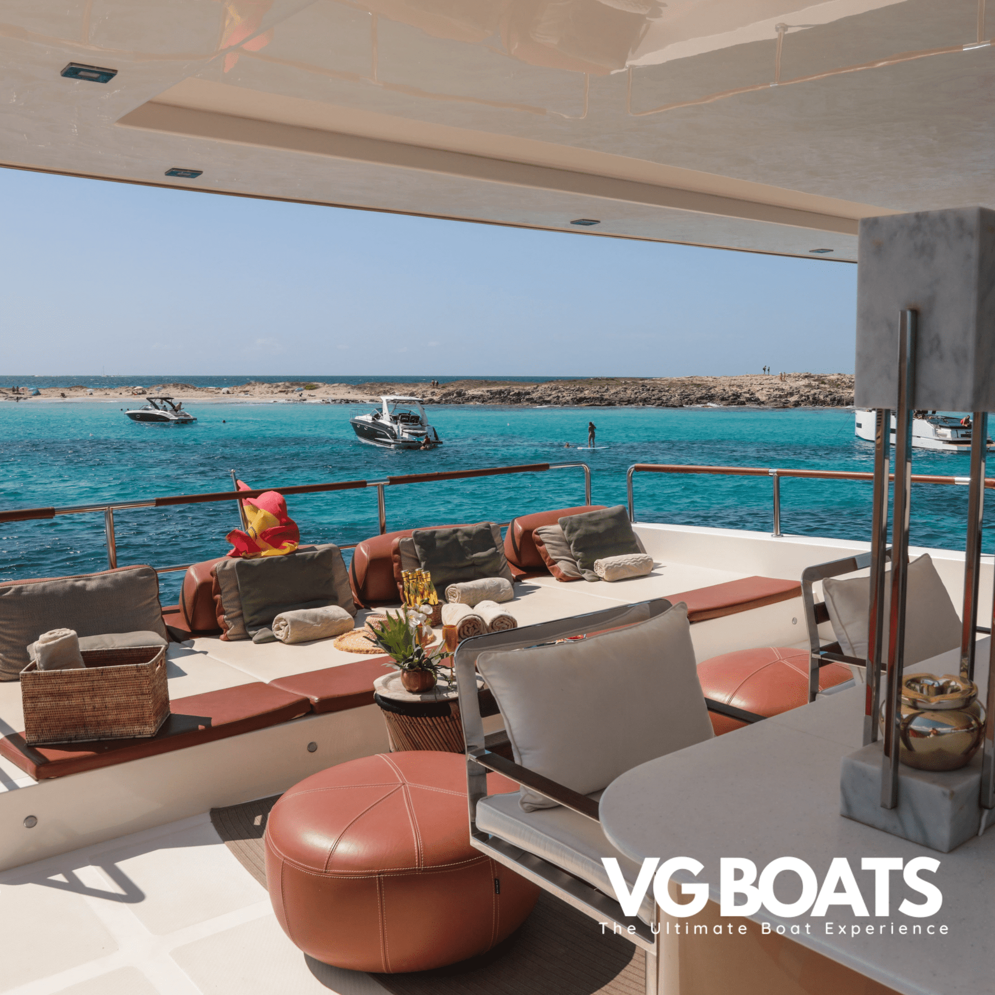 GOLDFINGER - Yachts Ibiza, Outdoor Area View