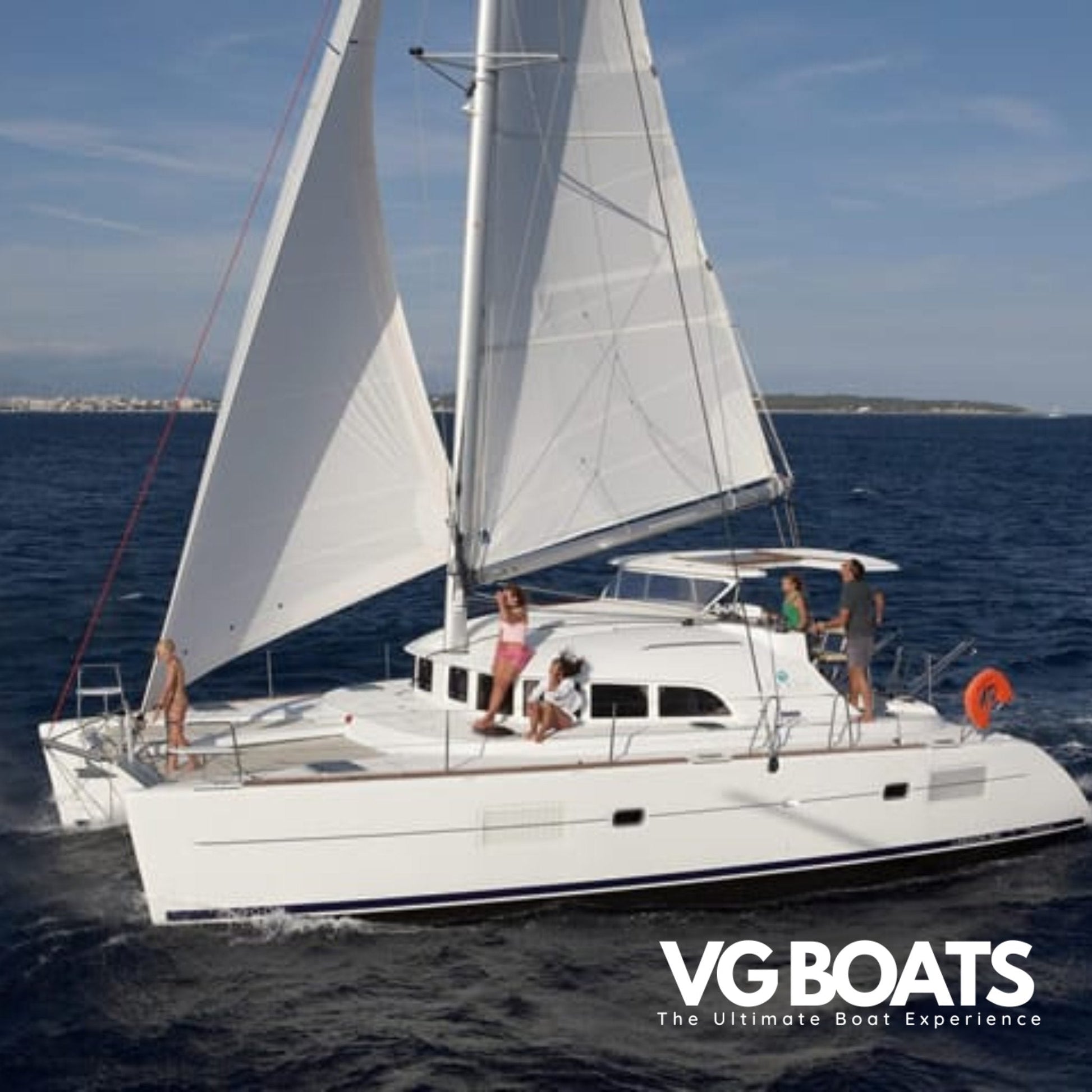 LAGOON 380 - Yachts Ibiza, Left Side View