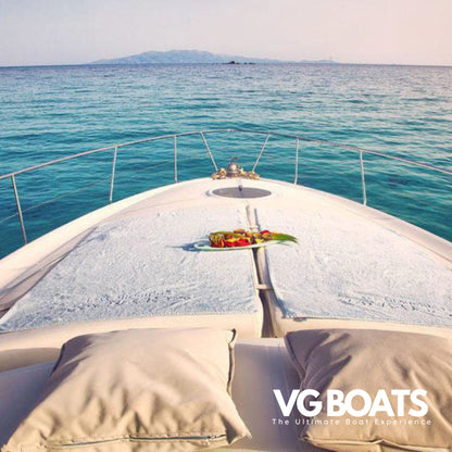 PERSHING 43 - Yachts Ibiza, Front Area View