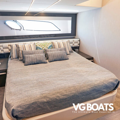 PERSHING 5X - Yachts Ibiza, Bedroom View