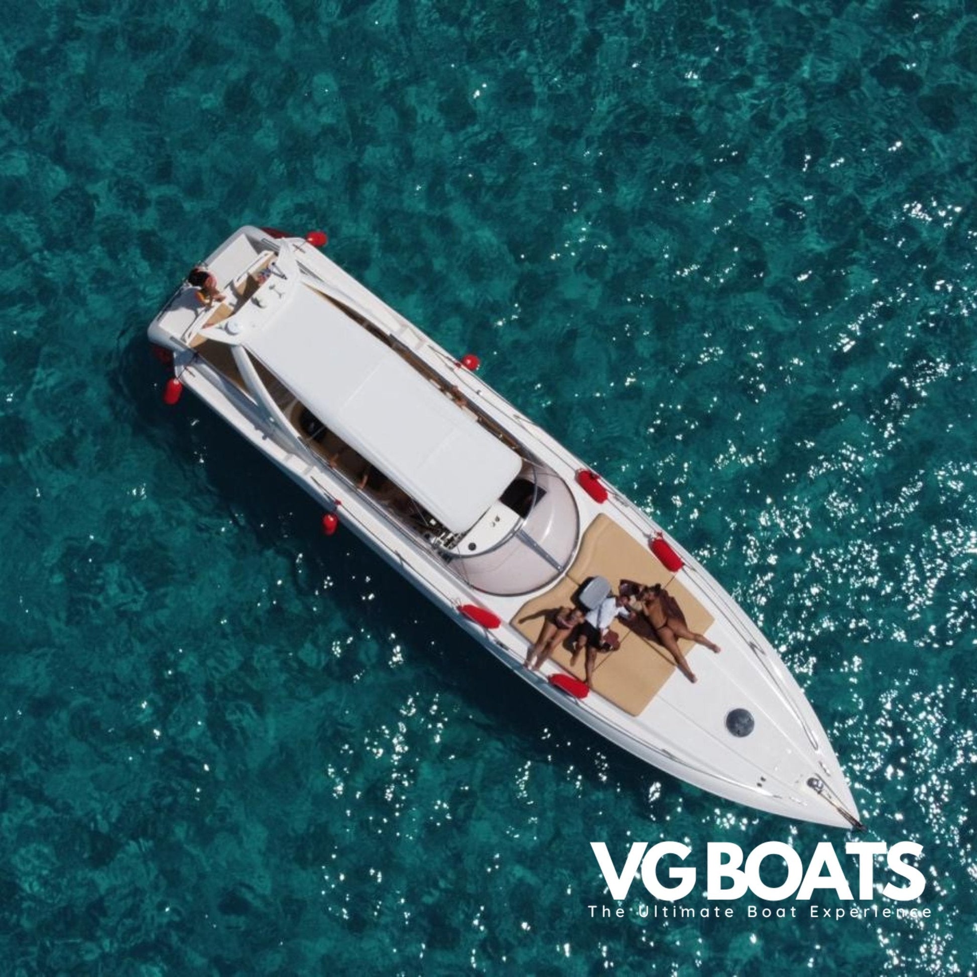 SUNSEEKER APACHE 45 - Yachts Ibiza, Above View