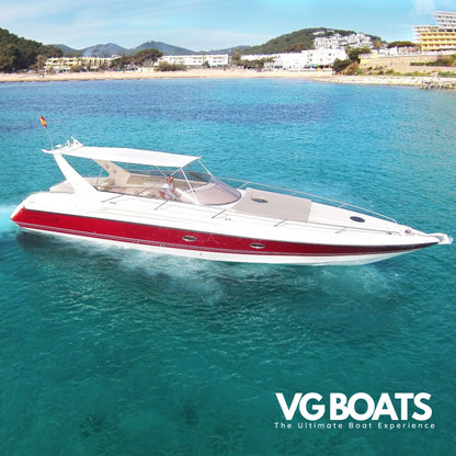 SUNSEEKER APACHE 45 - Yachts Ibiza, Right Side Above View