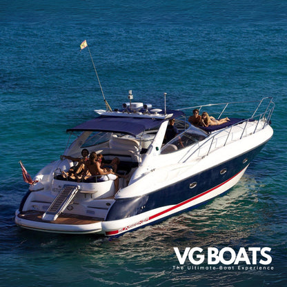 SUNSEEKER CAMARGUE 47 - Yachts Ibiza, Back Area View