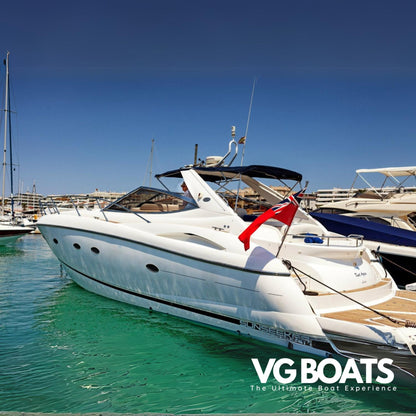 SUNSEEKER PORTOFINO 49 - Yachts Ibiza, Back Left Side View